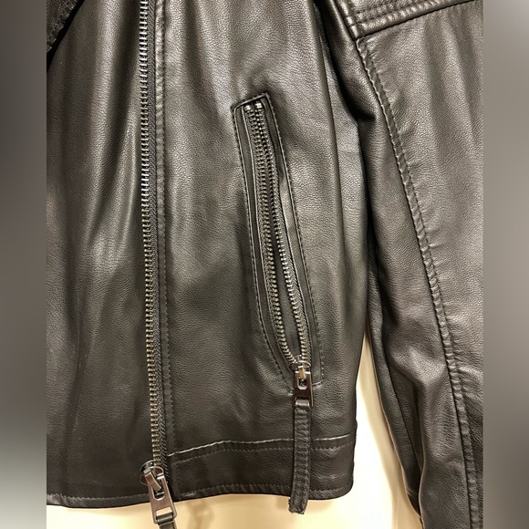 Topshop Moto Leather Jacket - Picture 4 of 8